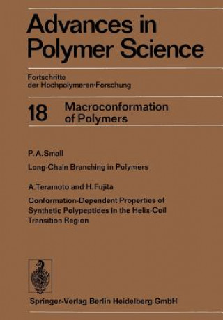 Könyv Advances in Polymer Science 