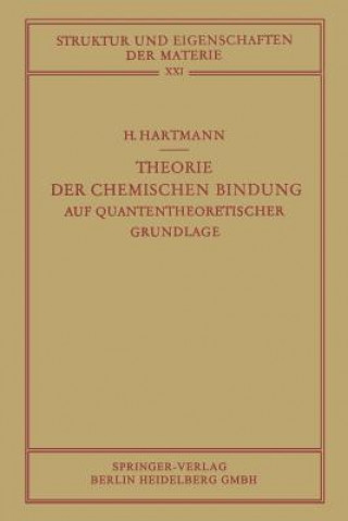 Kniha Theorie Der Chemischen Bindung Hans Hartmann