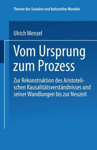 Book Vom Ursprung Zum Prozess Ulrich Wenzel