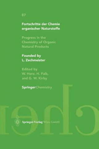 Carte Progress in the Chemistry of Organic Natural Products 