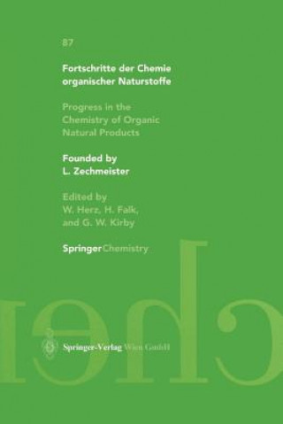 Livre Progress in the Chemistry of Organic Natural Products 