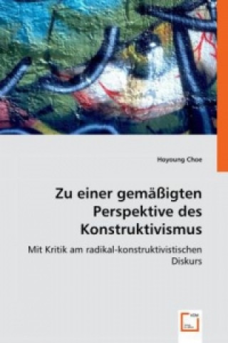 Buch Zu einer gemäßigten Perspektive des Konstruktivismus Hoyoung Choe