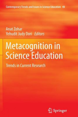 Kniha Metacognition in Science Education Anat Zohar