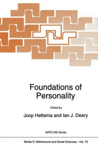 Książka Foundations of Personality P.J. Hettema