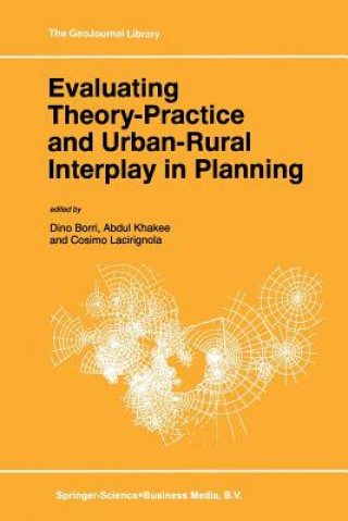 Könyv Evaluating Theory-Practice and Urban-Rural Interplay in Planning Dino Borri