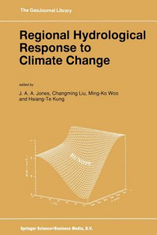 Kniha Regional Hydrological Response to Climate Change J.A. Jones