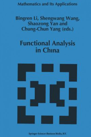 Kniha Functional Analysis in China, 1 ingren Li