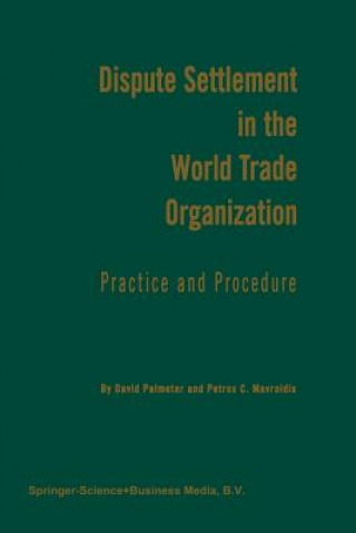 Könyv Dispute Settlement in the World Trade Organization N. David Palmeter