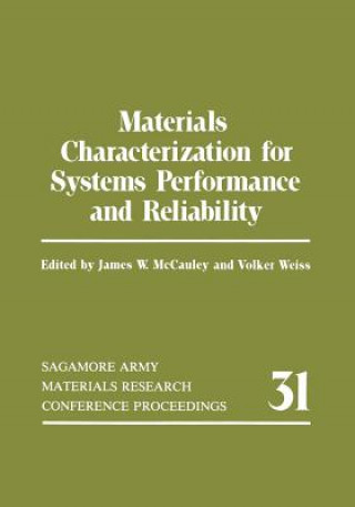 Book Materials Characterization for Systems Performance and Reliability James W. McCauley