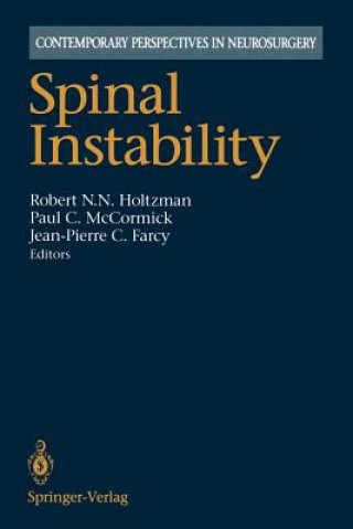 Kniha Spinal Instability Robert N.N. Holtzman
