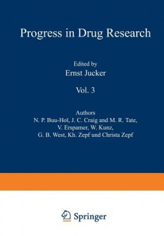 Carte Fortschritte der Arzneimittelforschung / Progress in Drug Research / Progres des Recherches Pharmaceutiques UCKER