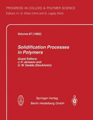 Книга Solidification Processes in Polymers Jan-Fredrik Jansson