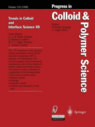 Kniha Trends in Colloid and Interface Science XII Ger J.M. Koper