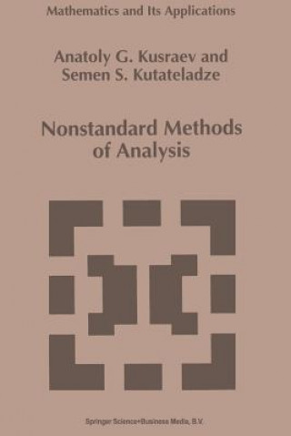Carte Nonstandard Methods of Analysis, 1 A.G. Kusraev