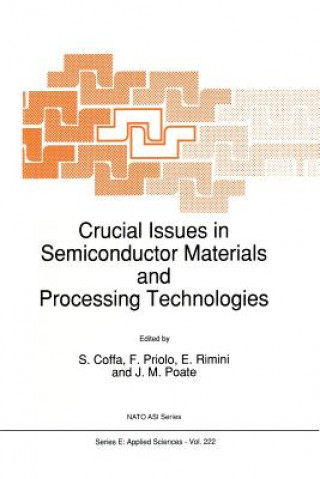 Buch Crucial Issues in Semiconductor Materials and Processing Technologies S. Coffa