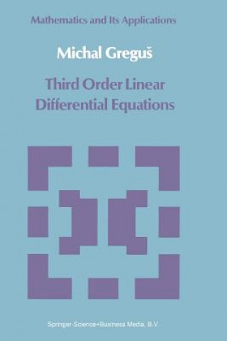 Libro Third Order Linear Differential Equations, 1 Michal Gregus