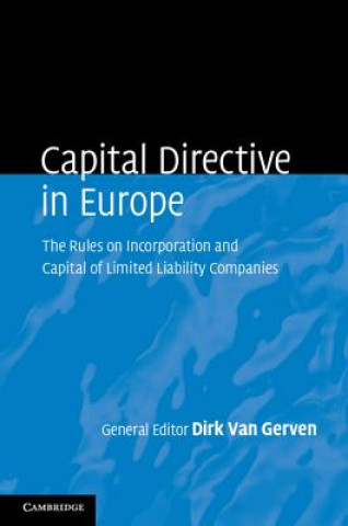 Книга Capital Directive in Europe Dirk Van Gerven