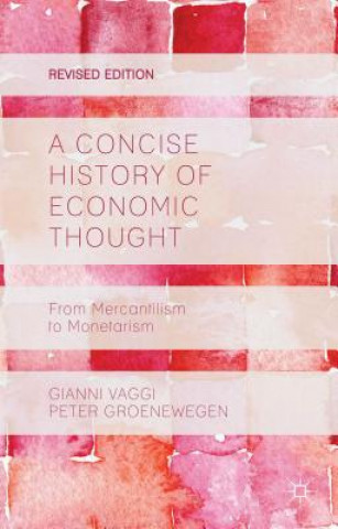 Kniha Concise History of Economic Thought Vaggi Gianni