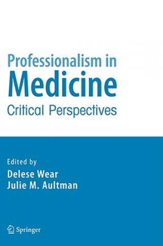 Boek Professionalism in Medicine Delese Wear