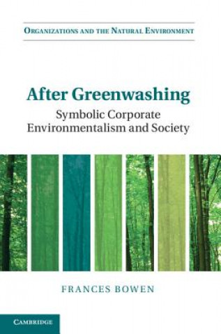 Kniha After Greenwashing Frances Bowen
