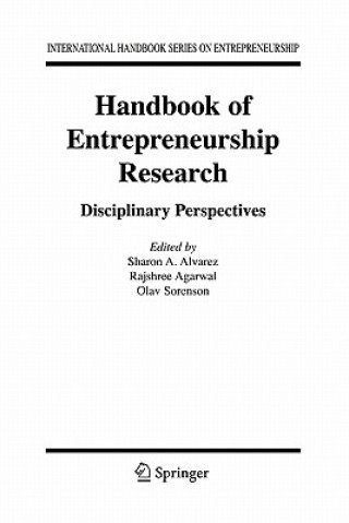 Kniha Handbook of Entrepreneurship Research Sharon A. Alvarez