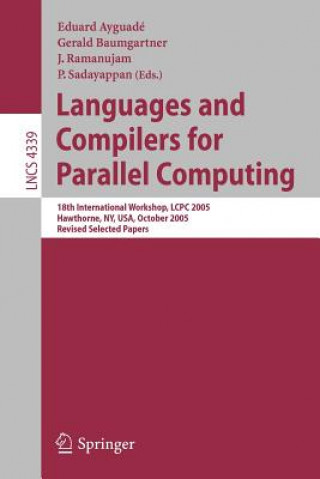 Knjiga Languages and Compilers for Parallel Computing Eduard Ayguadé