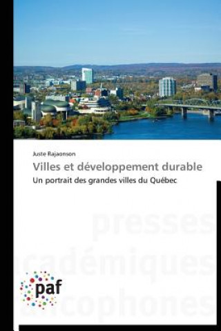 Könyv Villes Et Developpement Durable Juste Rajaonson