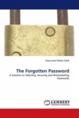 Könyv The Forgotten Password Tracy Jane Filmer-Clark