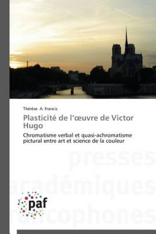 Kniha Plasticite de L Uvre de Victor Hugo Thér