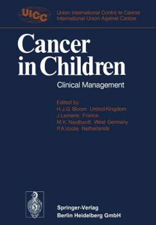 Carte Cancer in Children Harris J. G. Bloom
