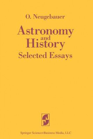 Libro Astronomy and History O. Neugebauer