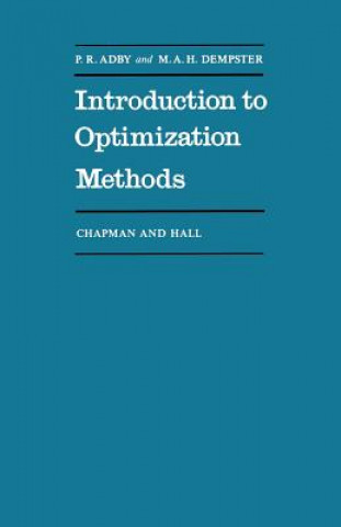 Carte Introduction to Optimization Methods P. Adby