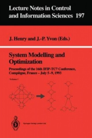 Książka System Modelling and Optimization Jacques Henry