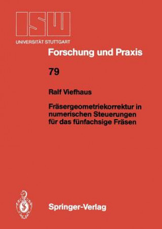 Książka Fr sergeometriekorrektur in Numerischen Steuerungen F r Das F nfachsige Fr sen Ralf Viefhaus