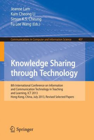Kniha Knowledge Sharing Through Technology Jeanne Lam