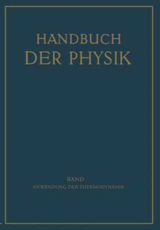 Buch Anwendung Der Thermodynamik E. Freundlich