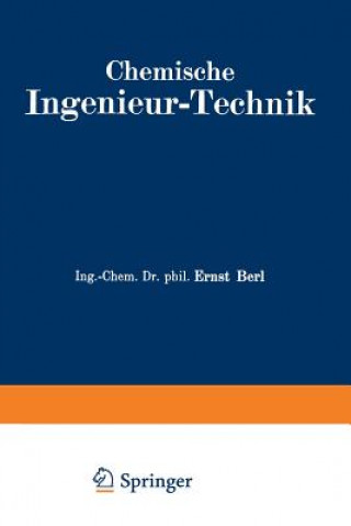 Książka Chemische Ingenieur-Technik R. Bemmann