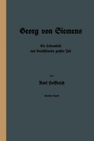 Carte Georg Von Siemens Karl Helfferich