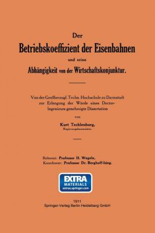Carte Betriebskoeffizient Der Eisenbahnen Und Seine Abhangigkeit Von Der Wirtschaftskonjunktur Tecklenburg Tecklenburg