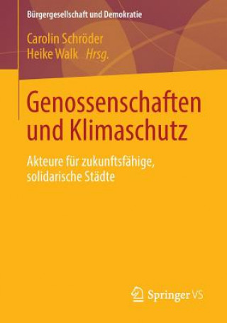 Könyv Genossenschaften Und Klimaschutz Carolin Schröder