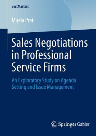 Könyv Sales Negotiations in Professional Service Firms Mireia Prat