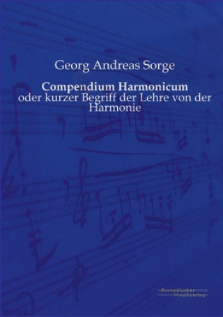 Carte Compendium Harmonicum Georg Andreas Sorge