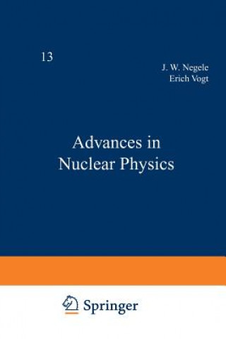 Kniha Advances in Nuclear Physics John Negele