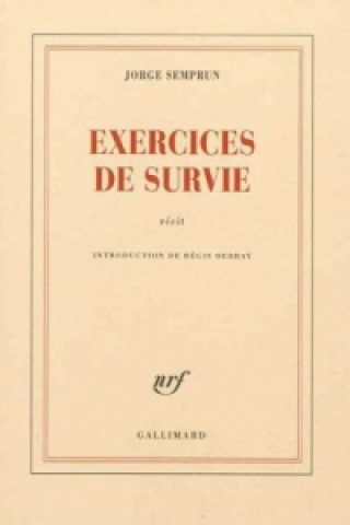 Kniha Exercices de survie Jorge Semprún