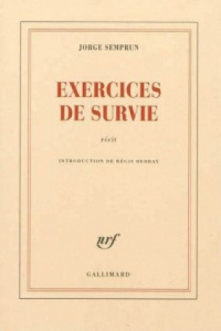 Knjiga Exercices de survie Jorge Semprún