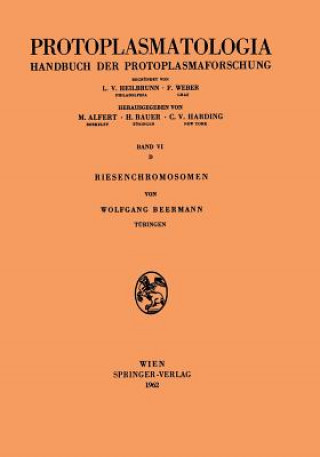 Knjiga Riesenchromosomen Wolfgang Beermann