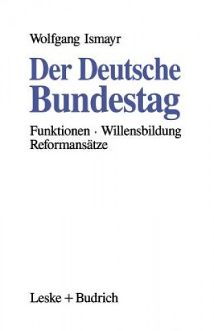 Книга Der Deutsche Bundestag Wolfgang Ismayr