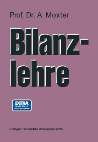 Boek Bilanzlehre Adolf Moxter