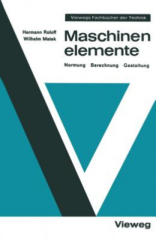 Knjiga Maschinenelemente, 1 Hermann Roloff