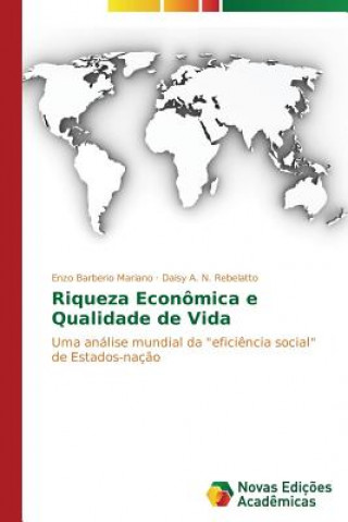 Könyv Riqueza Economica e Qualidade de Vida Enzo Barberio Mariano